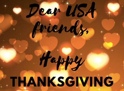 Wishing all our American friends a wonderful and safe weekend! #thanksgiving #onecontinent #teamcanadausa #WeAreOne #loveandsupporteachother #letsworktogether