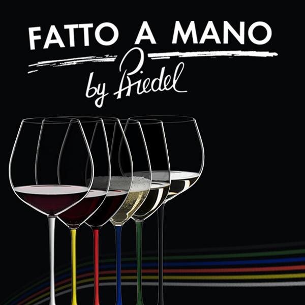 Fatto a Mano, une éblouissante série de verres à vins colorés faits-main et conçus dans la plus pure tradition vénitienne ! #MyRiedel