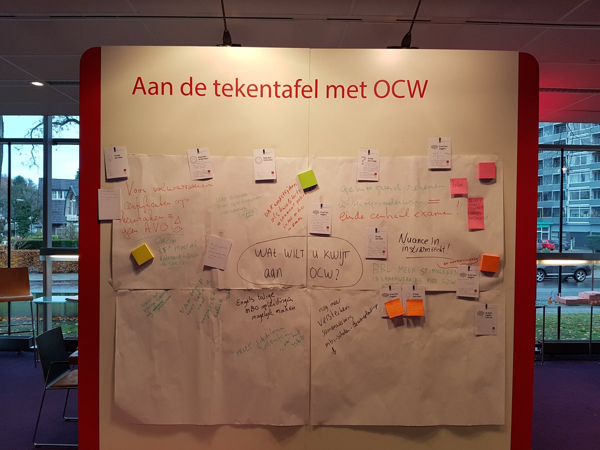 BVMBO's tweet photo. Met @ocw aan de tekentafel van het mbo? Mail je input naar info@bvmbo.nl en we sturen het door. #mbocity https://t.co/PV1bAto9qZ