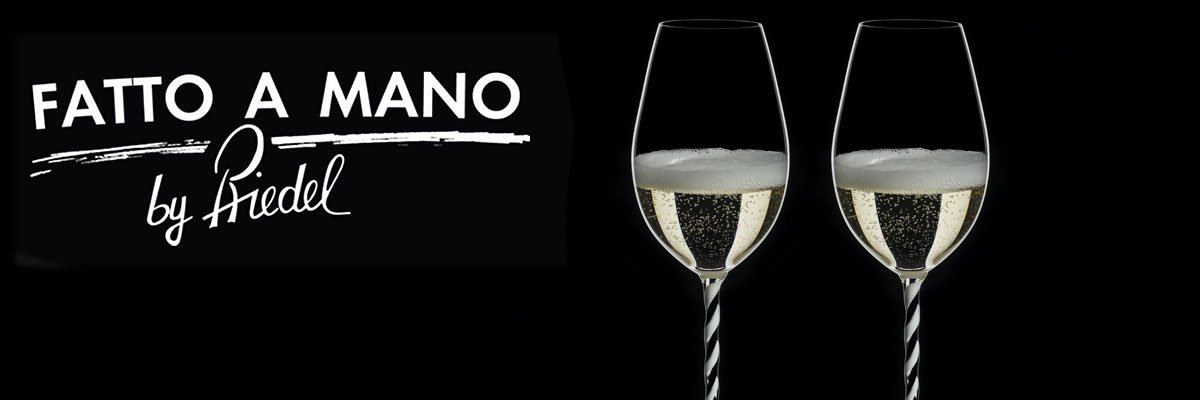 Avec les verres “Fatto a Mano” au pied torsadé noir et blanc, dégustez votre Champagne autrement... #MyRiedel