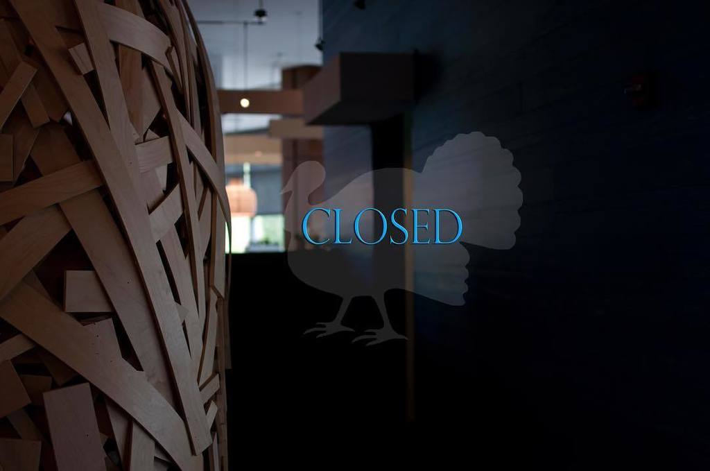 Happy Thanksgiving! We will be closed today to celebrate with our family and friends. We will see you tomorrow for normal business hours starting at 5! 🦃 ift.tt/2A5m9V7