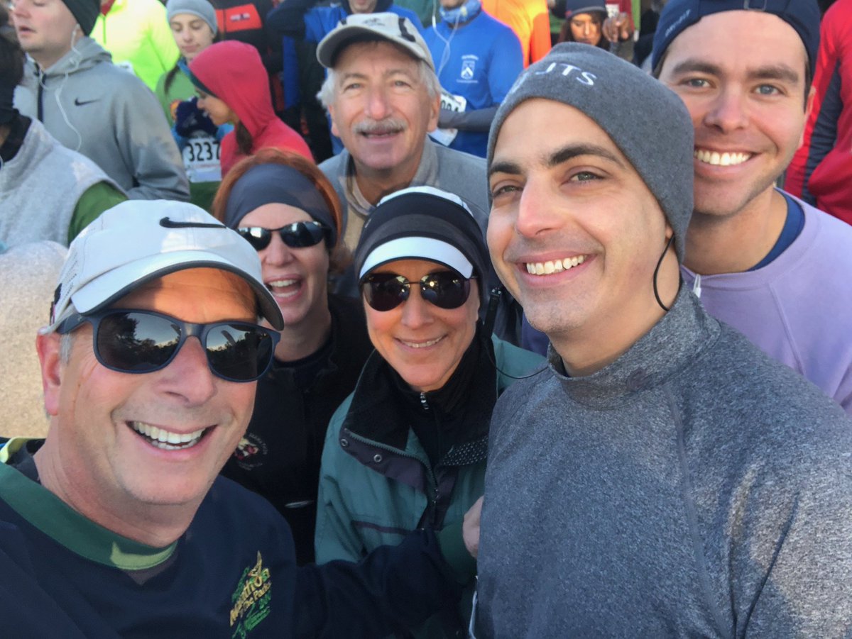 Great time at the Bethesda Turkey Chase. #noguilt turkey later! Nice to see so many Greenbaums.