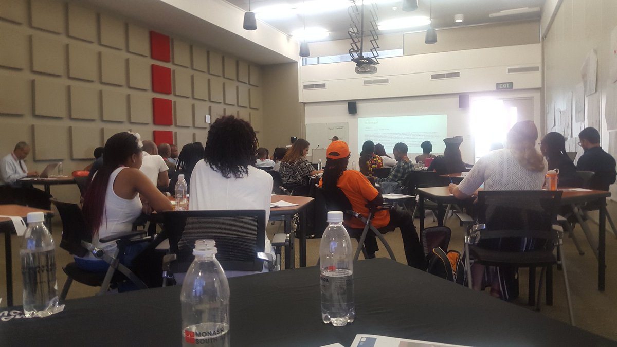 Leveve18's tweet photo. I met some inspirational Social Entrepreneurs today, most of them young & from township.@Monash_SA #MSALEAD https://t.co/2WLcwjL2pN