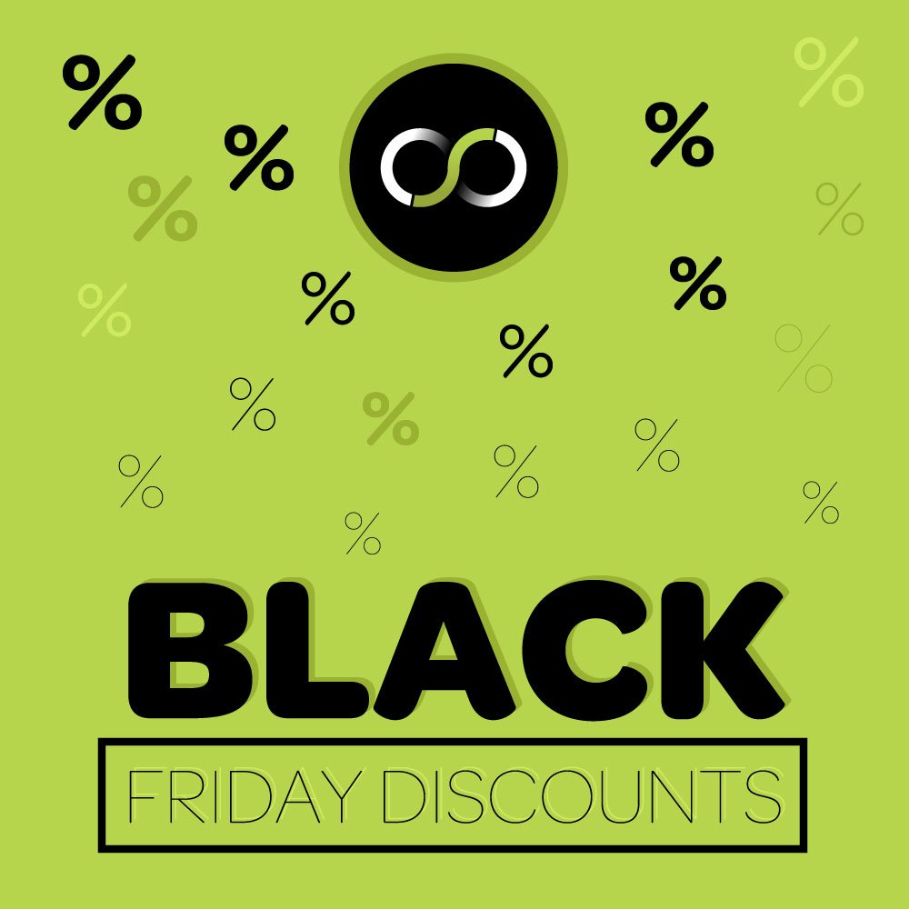 BLACK FRIDAY DISCOUNTS NOW LIVE!

It's finally here! A little early but at least we aren't dragging Black FriDAY, yes DAY, over 6 weeks ;)