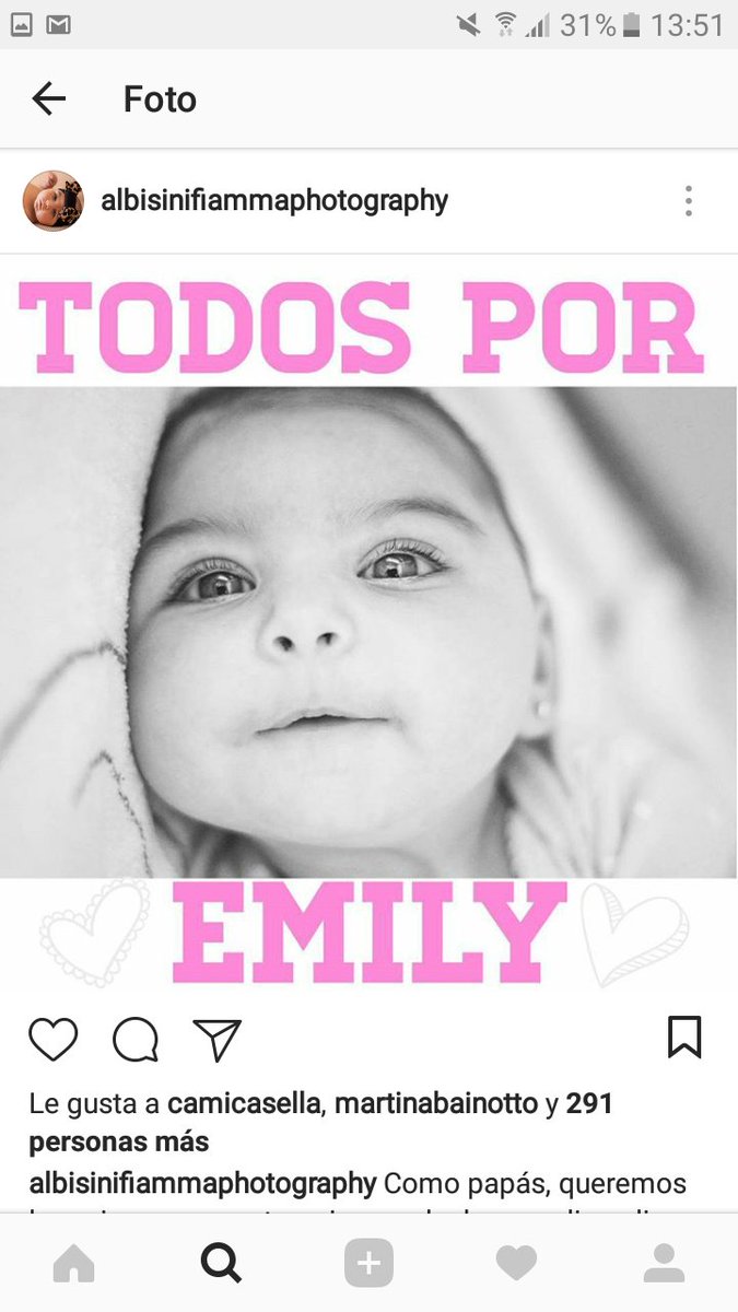 AgusPoggiani's tweet photo. Sus papás están pidiendo que se difunda, compartir no cuesta nada y le pueden cambiar la vida a esta bebé https://t.co/7qaMP8skNU