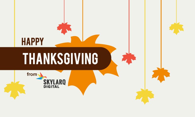 skylarq's tweet photo. Wishing you all a Happy Thanksgiving! We hope you're surrounded by those you love and the delicious food they've prepared! https://t.co/8jNfCIdNaZ