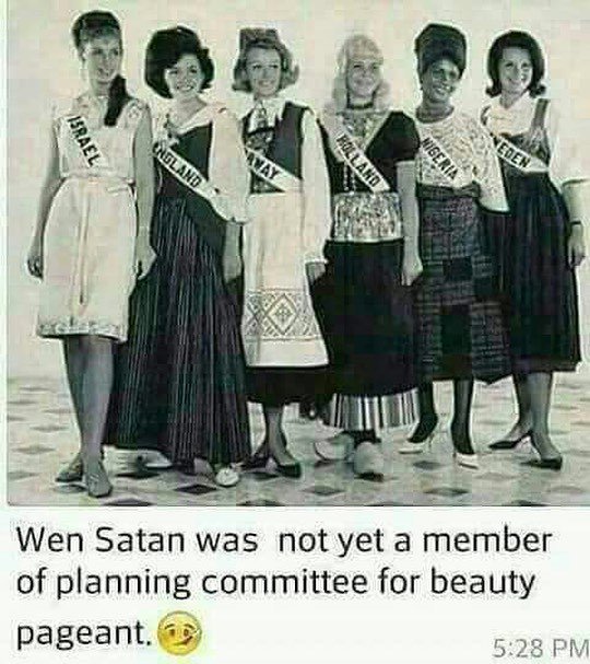 BelieveNGR's tweet photo. Some Thursday evening humor 😂. Miss Nigeria looking great though 🇳🇬 #believeinnigeria #archives #nigeria #beautypageant #history #africa https://t.co/0DGbY4CmZ8 https://t.co/MCNu5vHoNJ