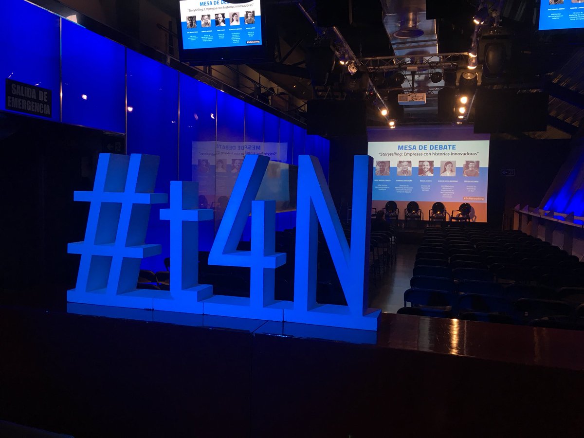 AngelZuate's tweet image. Todo preparado para comenzar el último #T4Networking del año.
¡Vamos! @Exact_ES