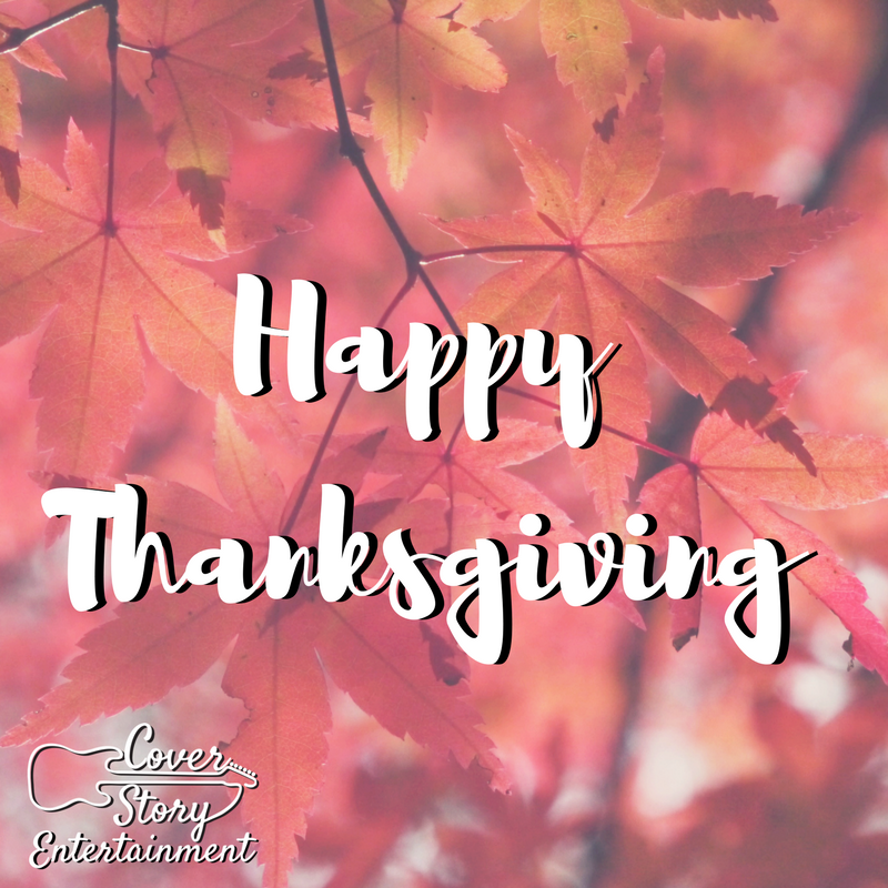 Cover_Story_Ent's tweet photo. Cover Story Entertainment is wishing you and your family a Happy Thanksgiving! https://t.co/CvzypIV2uR