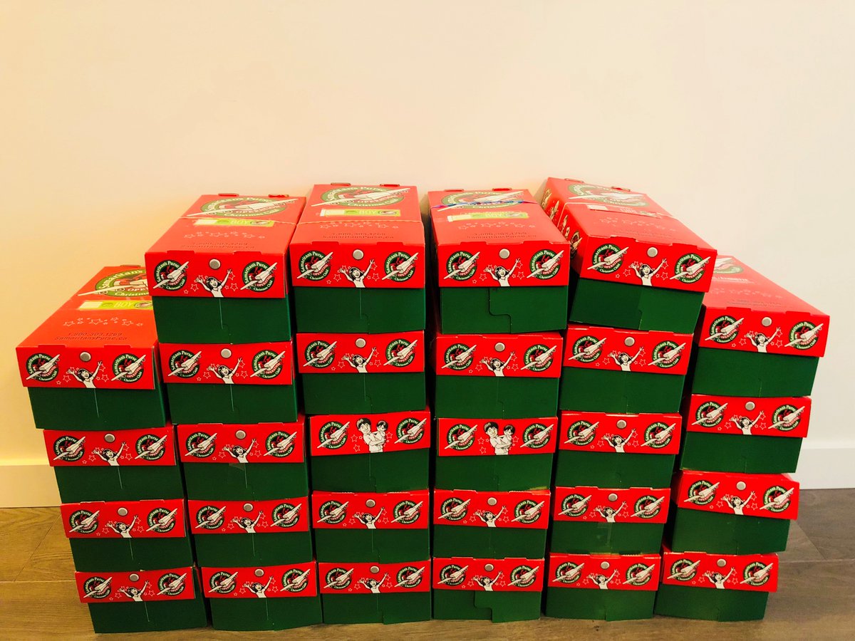 DeltaQTech's tweet photo. Last week, our office packed 29 #Christmas boxes for #OperationChristmasChild - great way to start the Festive Season! #DeltaQLife https://t.co/Iye5GznO7Y