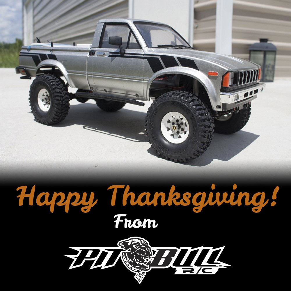 pbxrc's tweet photo. Happy Thanksgiving from Pit Bull RC!
#pitbullrc https://t.co/eF8bu7ZUx6