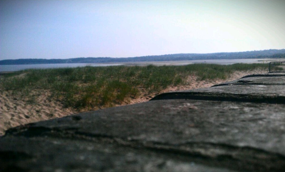 JordanAshReid's tweet photo. #beach #wall #seaview #sea #grass #coast #coastalview #bokeh #Focus #Wales https://t.co/INwedEskjc