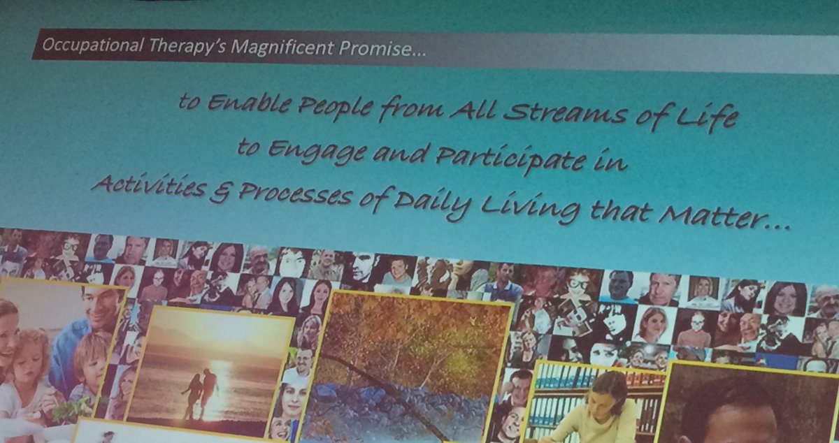 chappel_jackie's tweet photo. Fantastic day at @TheOTShow - highlights of the day listening to Micheal Iwama and Hortensia Gimeno’s session on using cognition to overcome motor problems - just brilliant! #TheOTShow #RCOT #OT #Rehabilitation #inspired https://t.co/1qFBpeSCQu