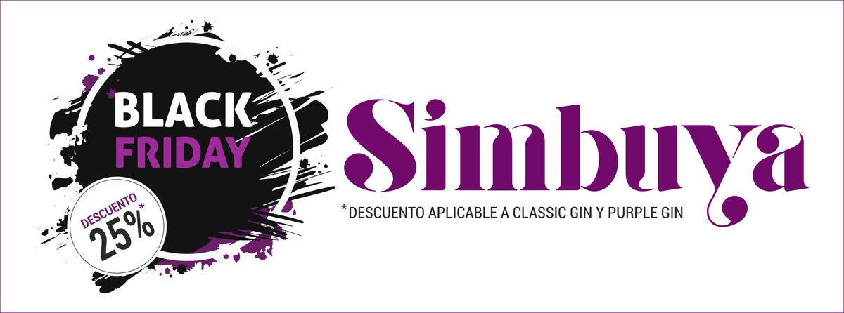 Simbuya_Gin's tweet photo. ¡Mañana celebramos #BlackFriday! 25% de descuento en tu compra #SimbuyaGin a través de nuestra web: https://t.co/yhigoQ3SDT y Amazon: https://t.co/uuU6NdCth4 https://t.co/h50N2ynsaA