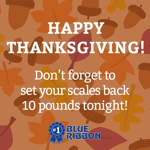 BlueRibbonRice's tweet photo. From everyone at Blue Ribbon Rice, we wish you and your family a wonderful holiday! #HappyThanksgiving https://t.co/LGWZvWL3PI