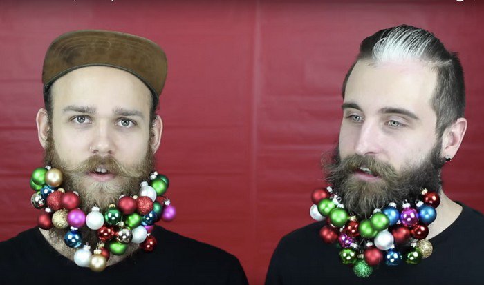 KomeMarge's tweet photo. Christmas decoration ideas for your beard| https://t.co/oXBocwZCZs | #Christmas #chrismas  #NoShaveNovember #christmasbeard https://t.co/3JYldGvODn