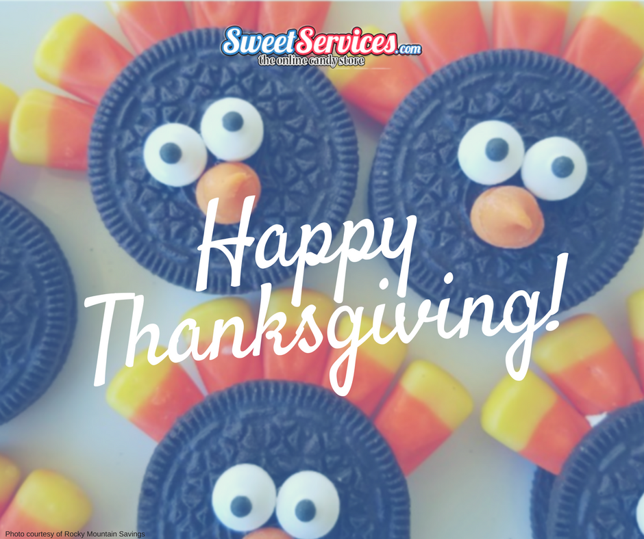 candysweetsvs's tweet photo. From our #SweetServices family to yours, Happy Thanksgiving! ๐๐ฆ๐ค๐ฌ๐ #Candy #HappyThanksgiving https://t.co/mzgQu3kVOI