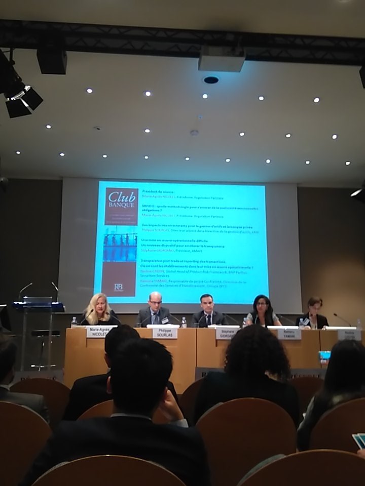 RegulationPartn's tweet photo. MA Nicolet préside une séance du #ClubBanque sur #MIF2 @RevueBanque https://t.co/UmDgBpWQTw