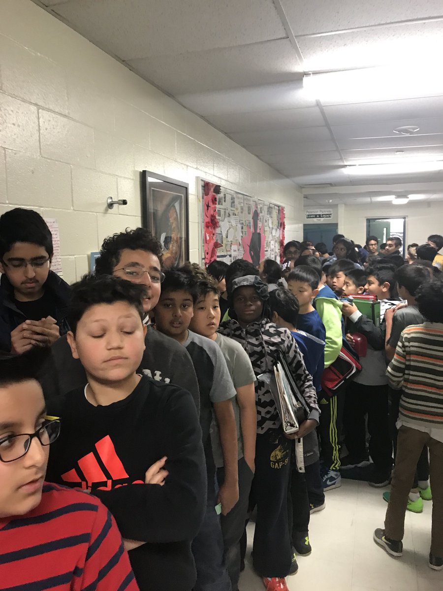 TanyaTymkiv's tweet photo. Tremendous support for #oneforanother fundraising for Kevin. Way to go @thunderwolves98 for your support and students for your leadership and help. #tsmspride https://t.co/9AUgXwZe8Z