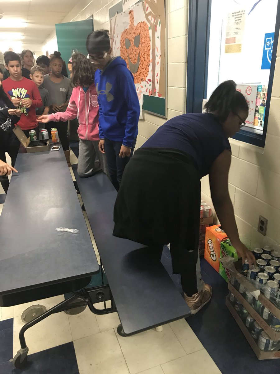 TanyaTymkiv's tweet photo. Tremendous support for #oneforanother fundraising for Kevin. Way to go @thunderwolves98 for your support and students for your leadership and help. #tsmspride https://t.co/9AUgXwZe8Z