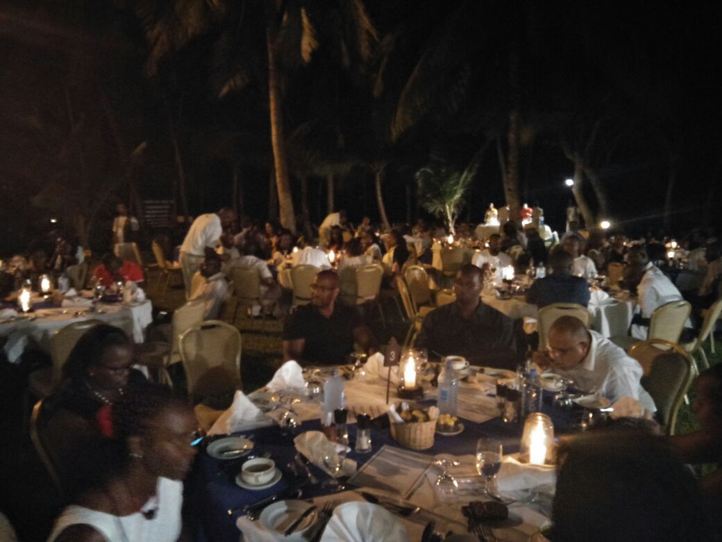 ICJKenya's tweet photo. Hon. Chris Omulele MP Luanda, Member Parliamentary SDG and Business Caucus making remarks at the @ICJKenya @theICTJ #AJC2017 Gala Dinner https://t.co/YaJIUONGNb