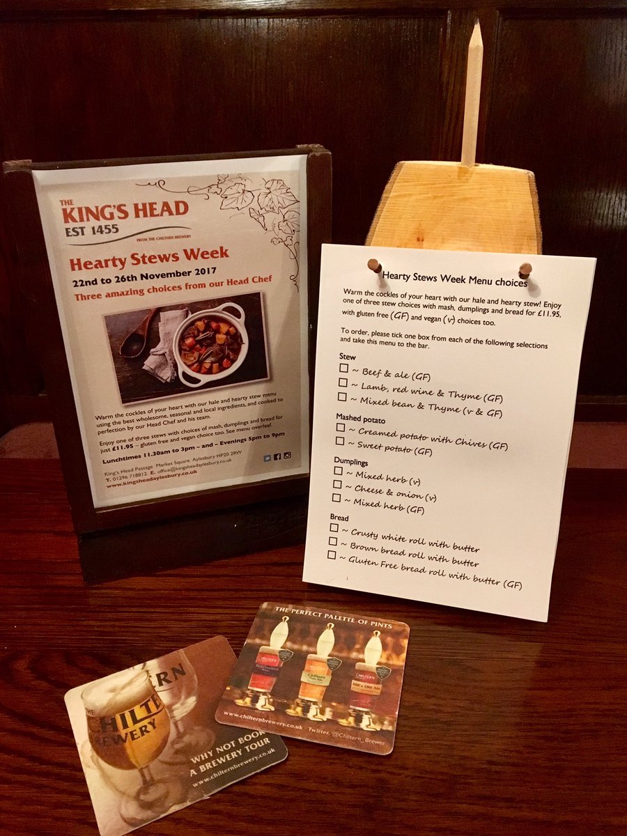 Kings_Head's tweet photo. Hungry tonight? Have you tried our #heartystew? Wholesome, warming and filling; just perfect for keeping the chill off! Available tonight 'til 9pm https://t.co/A2v3R0O7Wh