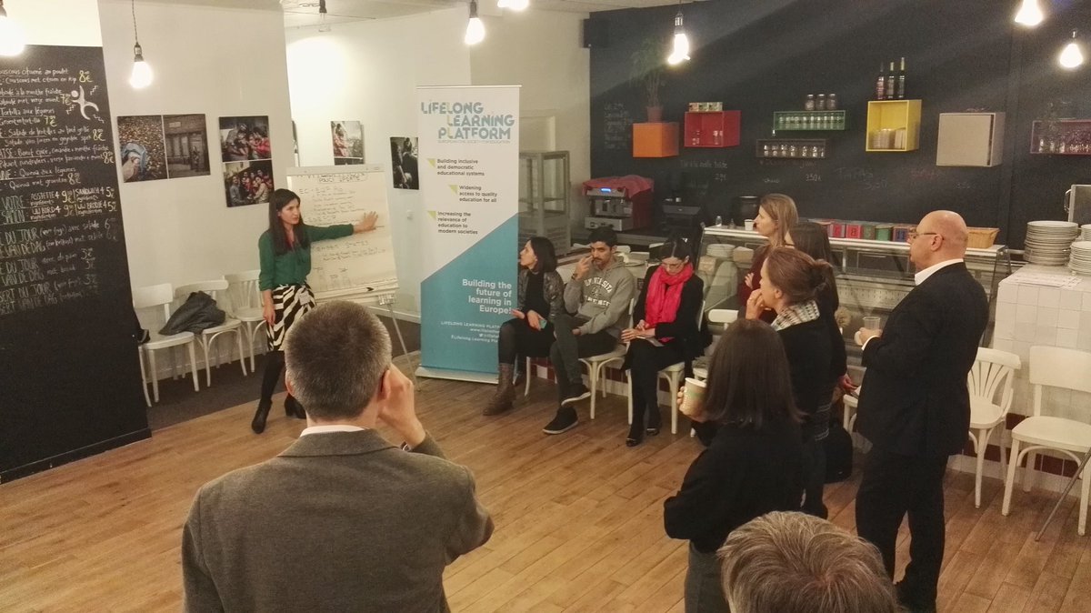 lllplatform's tweet photo. The last event: #validation task force!
Join us for a drink (or two) and to get insights into the latest policy developments ๐น
#LLLWeek17 https://t.co/7SlaaCsSo1