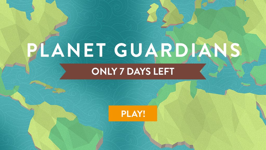 Découvre notre grand jeu #PlanetGuardians. Agissons ensemble contre le réchauffement  climatique ! #COP23 planetguardians.up.coop