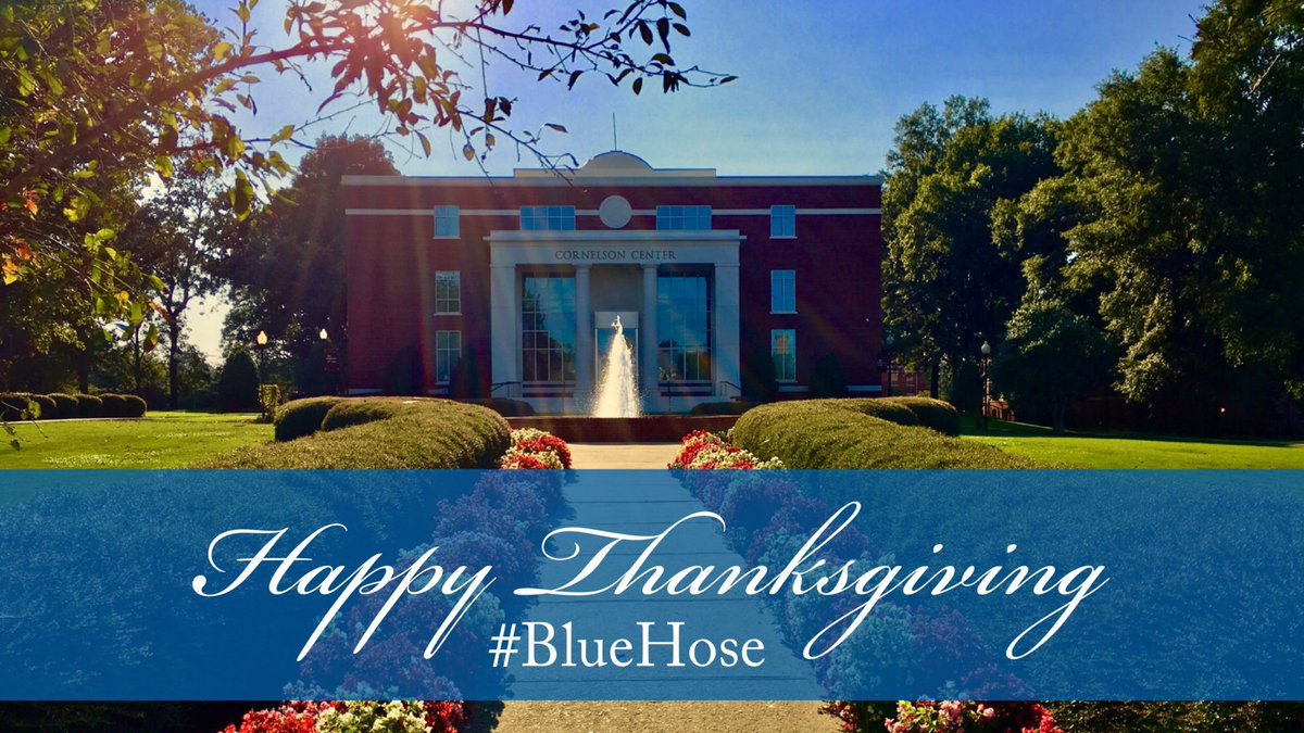 PC_SGA's tweet photo. Happy Thanksgiving to The Blue Hose Family from SGA! 

#BlueHose #Thanksgiving #PCBluePride https://t.co/byZsFAOiVw