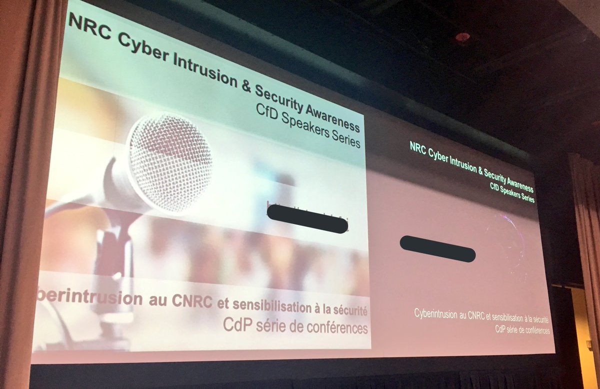 _samuelburke's tweet photo. #CfDSpeakersSeries today from 1:30-3pm. #viewsfromcomms 🙌 #cyberintrusion https://t.co/s2AnWJRvLk