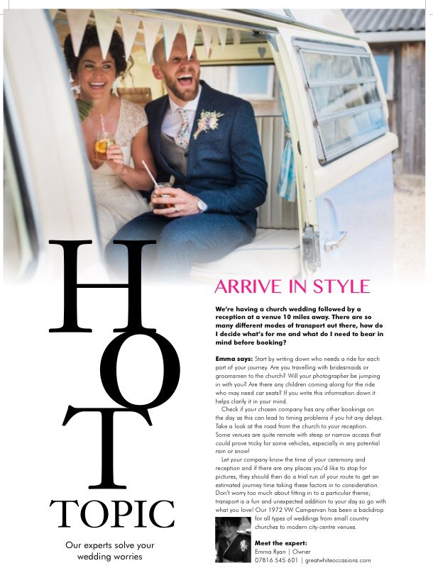 GW_Occasions's tweet photo. @UKBrideHour we loved being featured in the Nov/Dec Your Cheshire&amp;Merseyside Wedding magazine! #bridehour https://t.co/0YcDrQoK2x