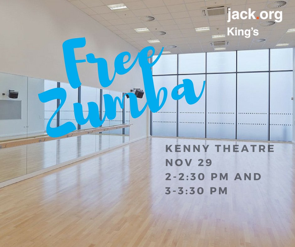 JackorgKings's tweet photo. Hey https://t.co/PKAiK9q5Rd King's! We will be having two FREE ZUMBA session on November 29 from 2-2:30 and on 3-3:30!! Sign up here: https://t.co/eGXnT7vwyI
We can't wait to see you #5in5 #JackorgKings #zumba https://t.co/Wy7QJjnUMS