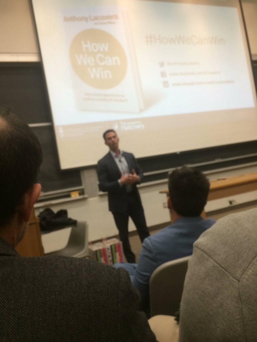 JacobMoshinsky's tweet photo. .@AnthonyLacavera says we should double down on Canadian #startups that are winning. #HowWeCanWin https://t.co/ovADTrwT1R