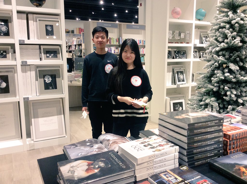 TheSJAMLibrary's tweet photo. What an awesome #ShopwithHeart last night! Thanks2 all of our student volunteers! #ipadpics
...more pictures to come! https://t.co/d7n5EHAUWG
