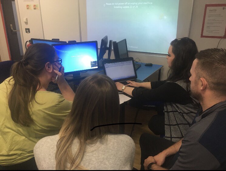 StephMorley75's tweet photo. Thank you to our BSP @amberrdoyley for delivering a really informative CPD session to our wave leaders on spreadsheets and tracking systems. Canโt wait to see those pie charts Warren! #tbap17 #whatateam #spreadsheetsarefun https://t.co/X90LgWoYGy