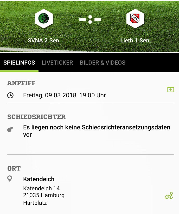 svlieth40's tweet photo. *Die 4. Pokalrunde ist fix*

Unser nächster Gegner in Runde 4: 
SV Nettelnburg/Allermöhe 2. 

Gespielt wird am Freitag, 9.3.18, 19:00 Uhr, auf des Gegners Grandplatz. Hin und zurück über 120 Kilometer!

#SVL40 #SVLieth #Weltreise https://t.co/ed1YPv3q3a