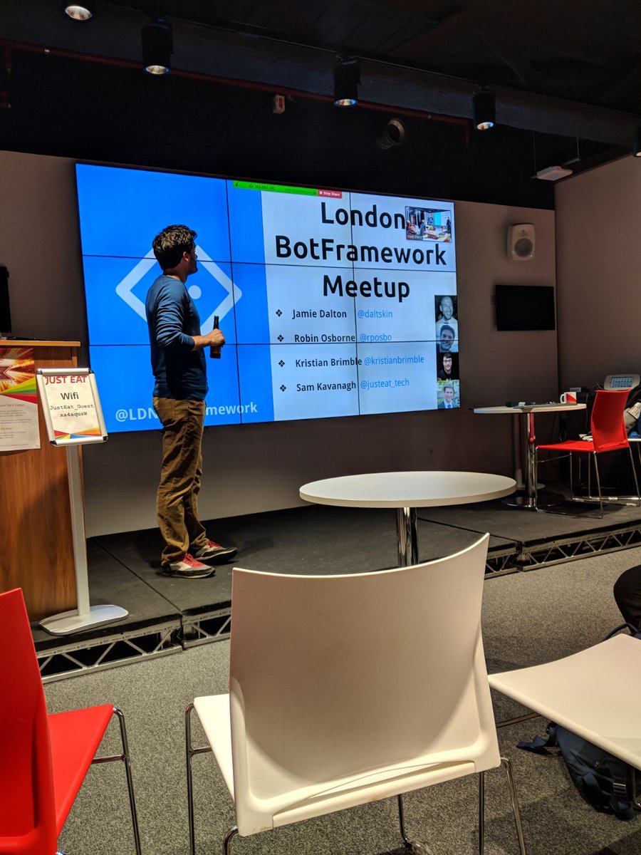 mandogroup's tweet image. Really insightful evening yesterday @LDNBotframework Meetup! Thanks to the awesome speakers @daltskin @kristianbrimble @justeat_tech @rposbo. We're looking forward to the next one already 🍻🍕🤖 #BotFramework #AI #CognitiveServices