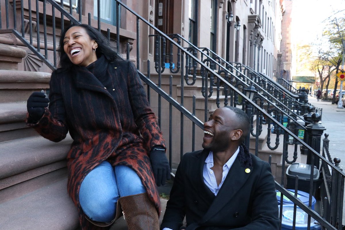 We sat down with @MichaelOloyede_ and <a href="/jenellesimone/">Jenelle Simone</a> stars of <a href="/bkbluesky/">Brooklyn Blue Sky</a> to discuss the new series drivensociety.com/2017/11/22/an-…