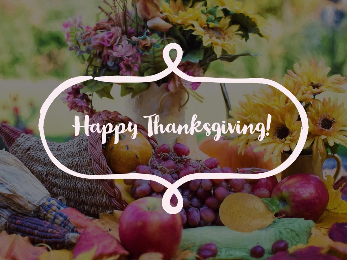 TheKeytoYour's tweet photo. Happy Thanksgiving from your friends at Neighborhood Insurance! We wish you a happy and belly full Thanksgiving! 🦃 😊 #niacoverage We will also be closed on Thanksgiving Day and the 24th of November! https://t.co/RHR5tVa0RC