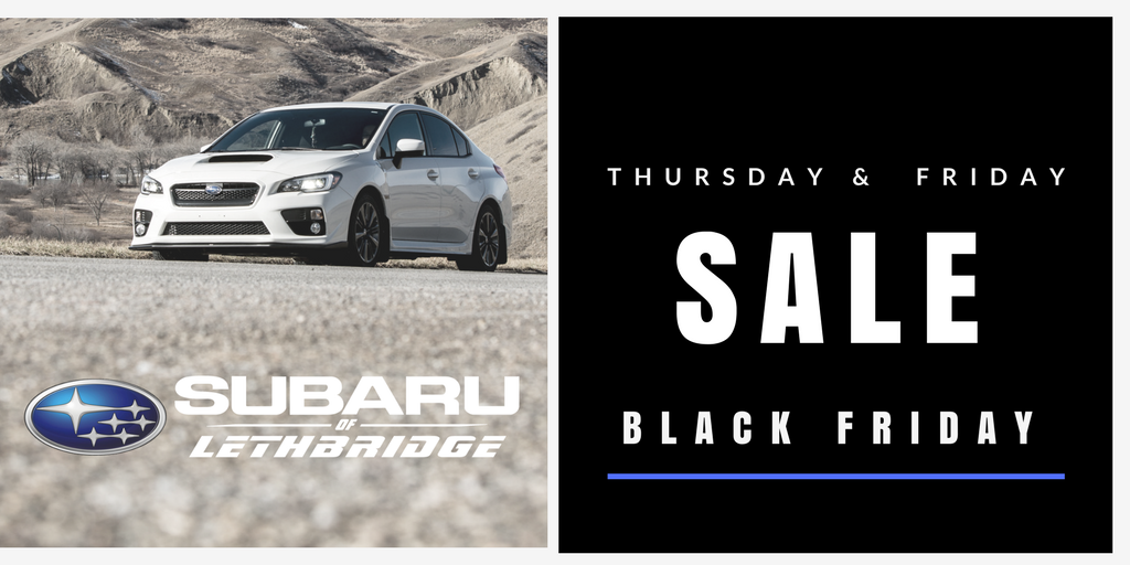 #BlackFridayDeals  Today &amp; Tomorrow <a href="/thebridgesubaru/">Subaru of Lethbridge</a> ! Don't miss out!!!