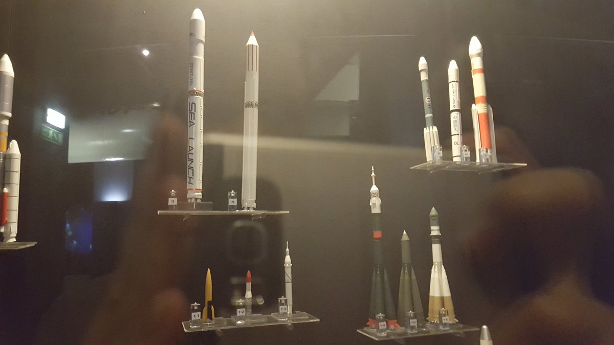 Skyrora_Ltd's tweet photo. It's been a busy week so far & we've still got Launch UK tomorrow. Still, there's always time to visit an old friend #space17 #blackarrow @sciencemuseum https://t.co/7hzP3oBvcj