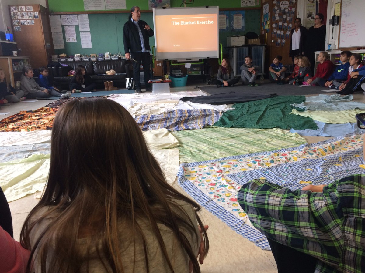 McM_MsT's tweet photo. Honoured to have Clay, Traditional Knowledge Keeper leading our Ss thru The Blanker Exercise. Beginning with a smudging ceremony @tdsb @AEC_TDSB https://t.co/HcWzWIHhJJ