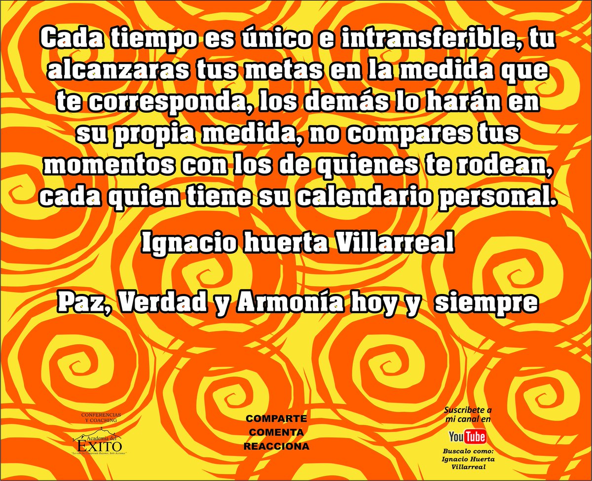 academiaexito's tweet photo. #BuenJueves #bonitodia #EfectoPositivo #Motivacion #CrecimientoPersonal #exito #FrasesDeProgres #FraseDelDia #Frases #UnDiaComoHoy #MotivosParaCreerEnLaHumanidad https://t.co/NM1HHhoJVN