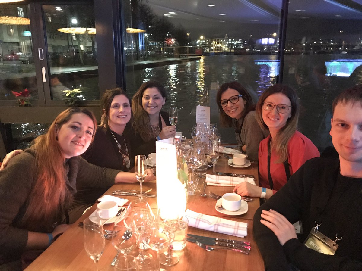 Dinner with amazing people from #translation market at #NTIF2017 #NTIF@matecat <a href="/Annettel10n/">Annette Lawlor</a> <a href="/L10n_People/">Lion People Global</a> <a href="/MoraviaIT/">Moravia Worldwide</a>