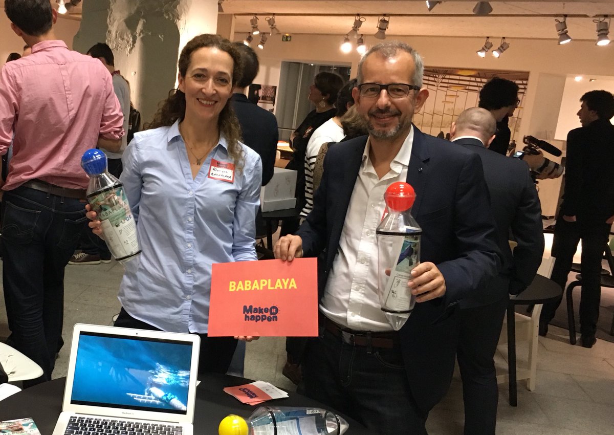 babaplaya's tweet photo. Info ! En direct de la soirée #Makeithappen 👍#Babaplaya est à l’honneur ! Un grand merci à @ululeFR ❤️ Rejoignez-nous ! @QuefaireDmomes https://t.co/GZBoLJmMUg