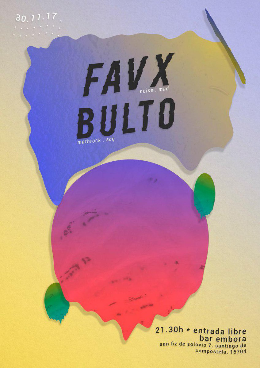 lamelonasdc's tweet photo. #LaMelonaPresenta FAVX vienen de reventar la escena a base de ruido y de buen rollo. El jueves que viene tenéis la oportunidad de verlos junto a BULTO, nuestros rockeros residentes. Bar Embora, 21:30h. #ruock https://t.co/vntgDsIgSx