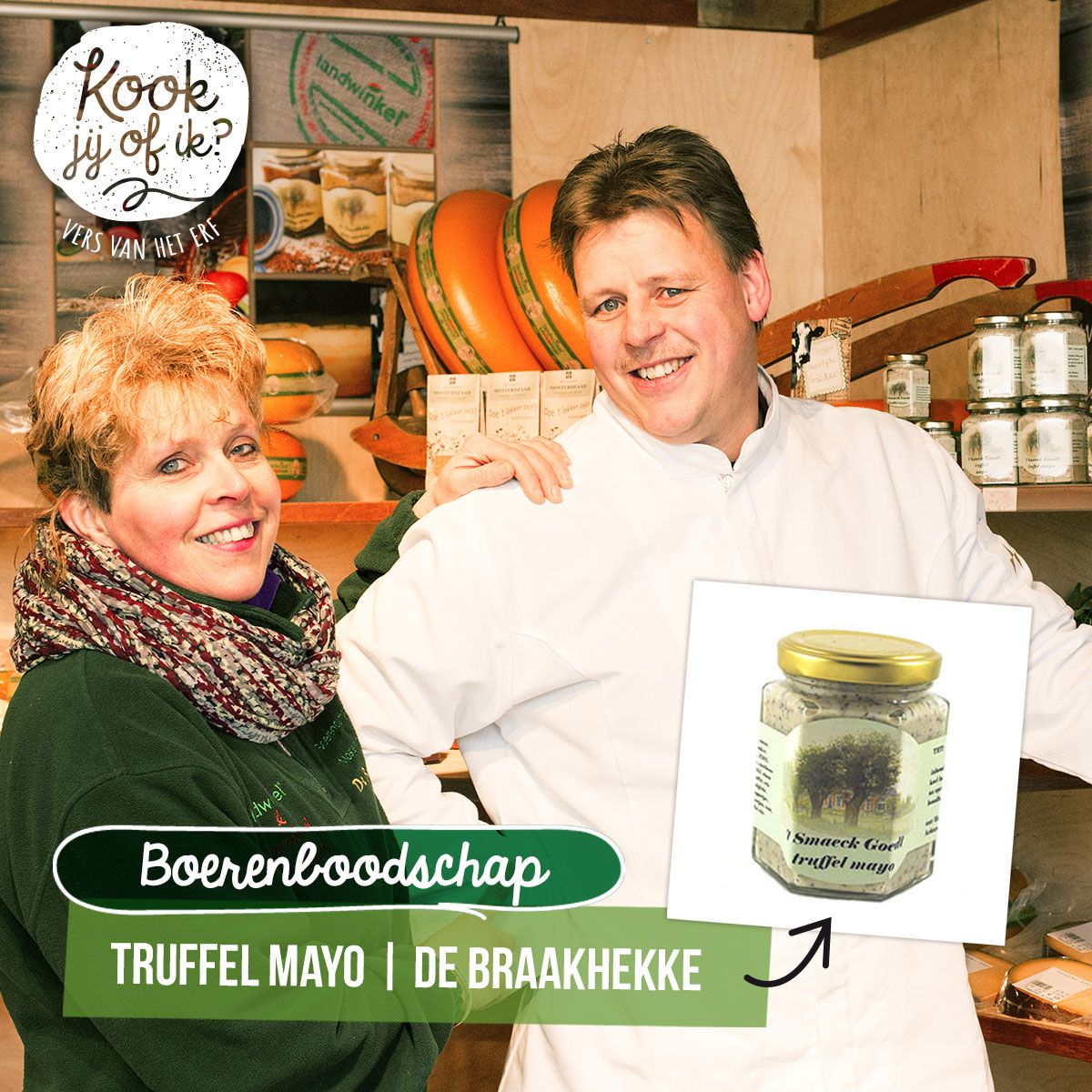 Nu te bestellen bij Kook jij of ik: truffel mayo van de Braakhekke! Deze is heerlijk te combineren bij vis, vlees of snacks. Bestel de truffel mayo snel via buff.ly/2zuYiS3