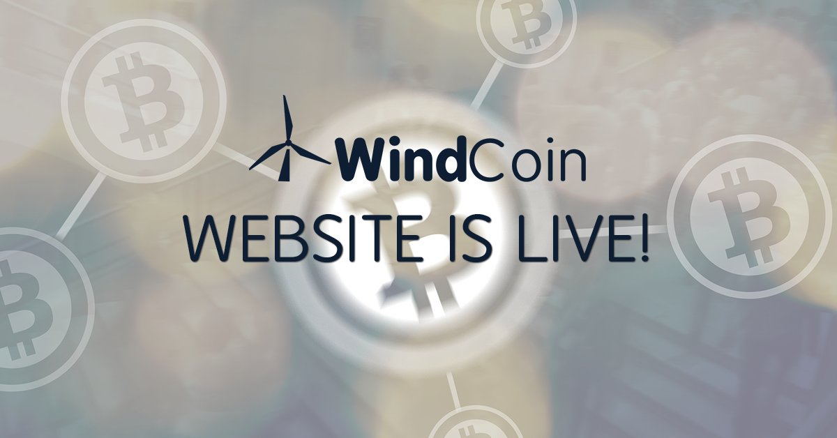 WindCoin's tweet photo. Did you heard about our new website? All information about best eco project available on https://t.co/BrnQnu7uvG ;) #WindCoin #WindEnergy #blockchain #Crypto https://t.co/9qUNxQdRWE