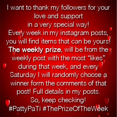 pattymanterola's tweet photo. #PattyPaTi #ElPremioDeLaSemana #ThePrizeOfTheWeek 💝👇 instagram: patriciamanterola https://t.co/rJR7yLOelt