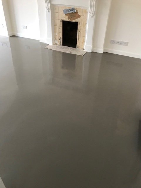 TFCStirling's tweet photo. Floor screeded with Webber flexi in Edinburgh today for installation of Granorte cork tiles this weekend. @TFCStirling @Granorte https://t.co/MXxBUy7OaB